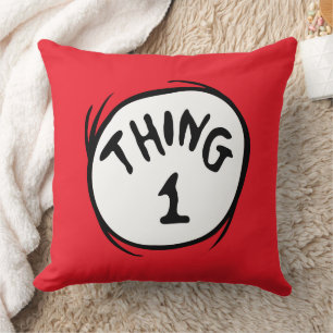 Dr. Seuss Thing One Thing Two - Thing One Cushion