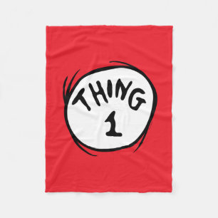 Dr. Seuss   Thing One Thing Two - Thing One Fleece Blanket