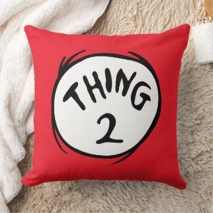 Dr. Seuss Thing One Thing Two - Thing Two Cushion
