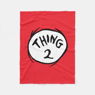 Dr. Seuss   Thing One Thing Two - Thing Two Fleece Blanket