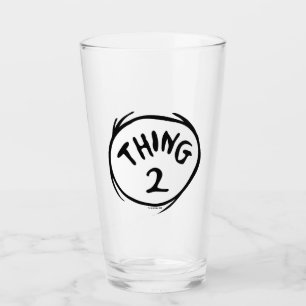 Dr. Seuss   Thing One Thing Two - Thing Two Glass