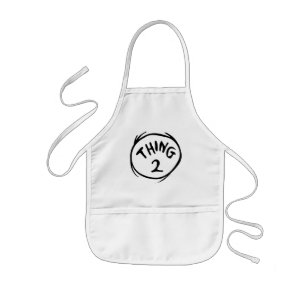Dr. Seuss   Thing One Thing Two - Thing Two Kids Apron