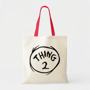 Dr. Seuss   Thing One Thing Two - Thing Two Tote Bag