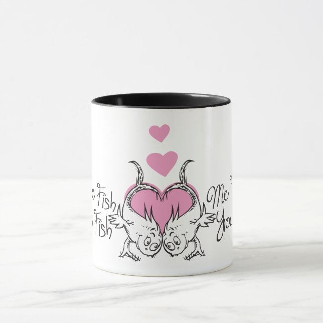 Dr. Seuss Valentine | One Fish Two Fish Mug (Center)