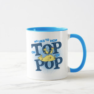 Dr. Seuss   We Like To Hop On Top Of Pop Mug