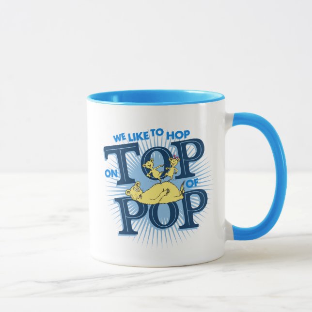 Dr. Seuss | We Like To Hop On Top Of Pop Mug (Right)