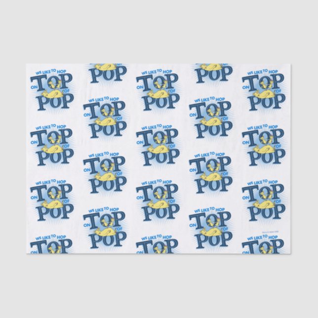 Dr. Seuss | We Like To Hop On Top Of Pop Tissue Paper (Front)
