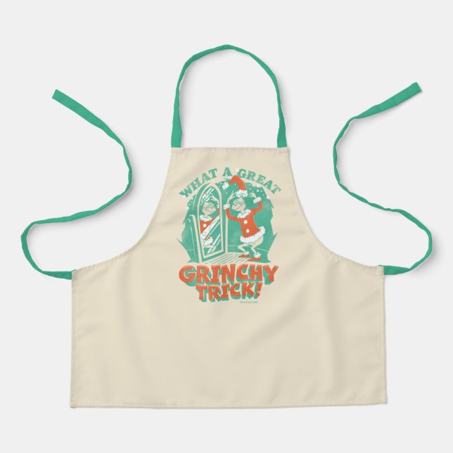 Dr. Seuss | What a Great Grinchy Trick! Apron (Front)