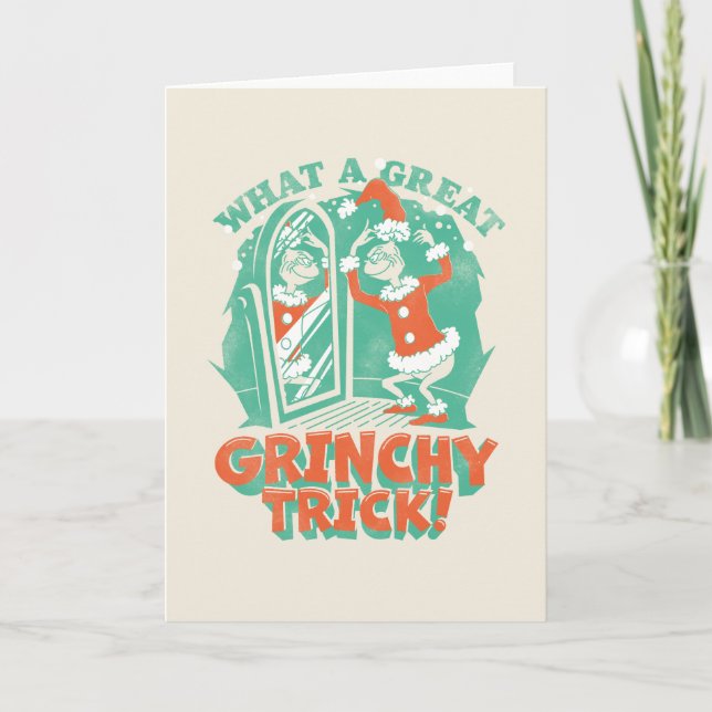 Dr. Seuss | What a Great Grinchy Trick! Card (Front)