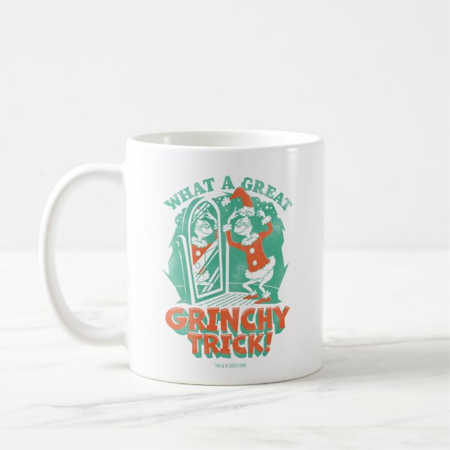Dr. Seuss | What a Great Grinchy Trick! Coffee Mug (Left)
