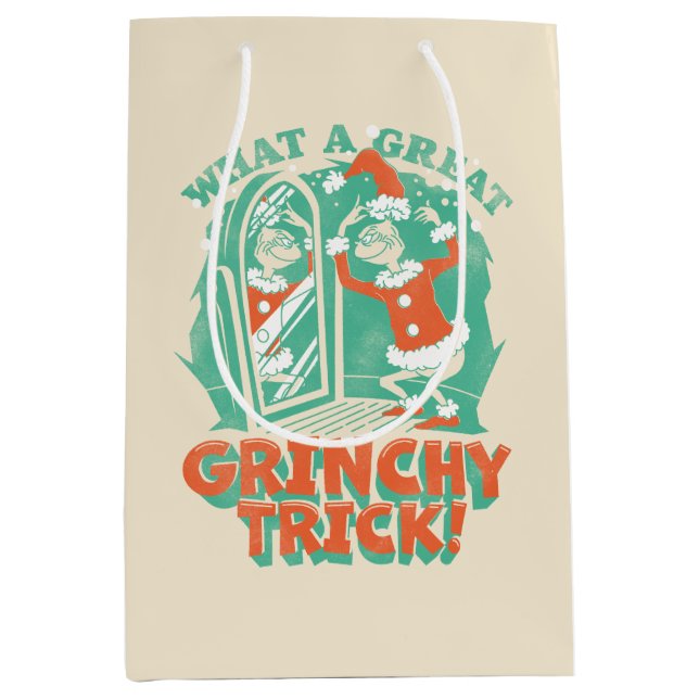 Dr. Seuss | What a Great Grinchy Trick! Medium Gift Bag (Front)