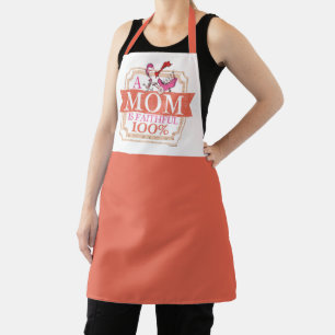 Dr. Seuss Who A Mum Is Faithful 100% Design Apron