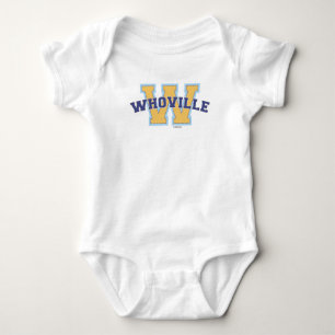 Dr. Seuss   Who-ville Athletic Logo Baby Bodysuit