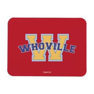 Dr. Seuss   Who-ville Athletic Logo Magnet