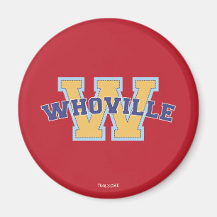 Dr. Seuss   Who-ville Athletic Logo Magnet