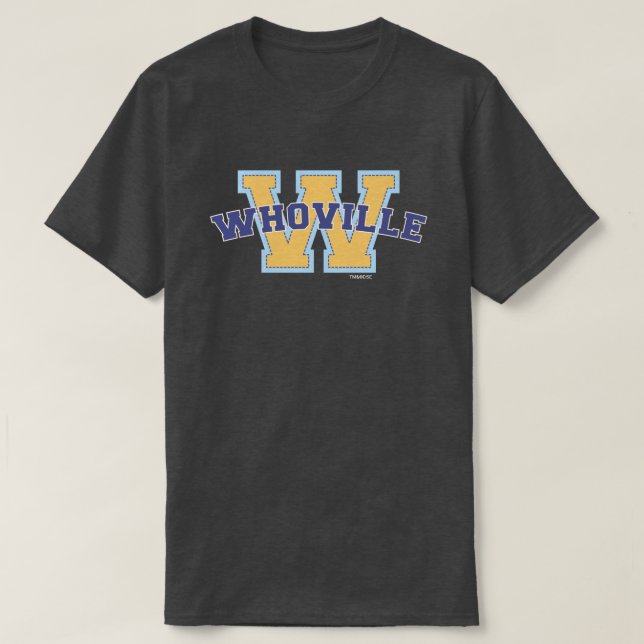 Dr. Seuss | Who-ville Athletic Logo T-Shirt (Design Front)
