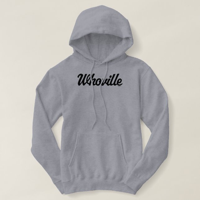 Dr. Seuss | Who-ville Script Logo T-Shirt Hoodie (Design Front)