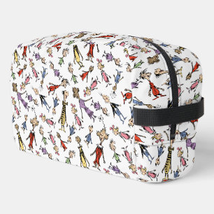 Dr. Seuss Whoville Characters Festive Pattern Dopp Kit