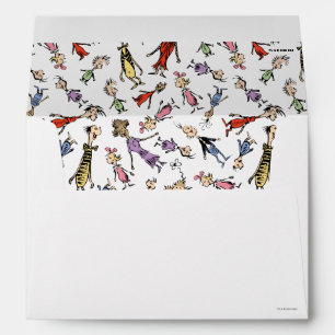Dr. Seuss Whoville Characters Festive Pattern Envelope
