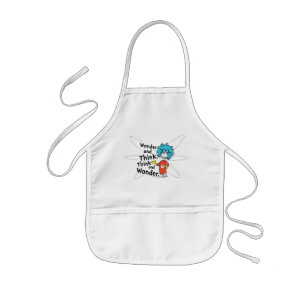 Dr. Seuss   Wonder and Think. Think and Wonder. Kids Apron