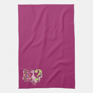 Dr. Seuss   Would You Eat Them With A Fox? Tea Towel
