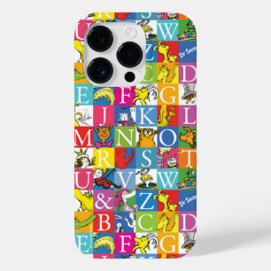 Dr. Seuss's ABC Colourful Block Letter Pattern Case-Mate iPhone 14 Pro Case