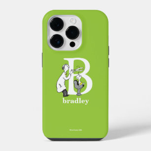Dr. Seuss's ABC: Letter B - White Add Your Name iPhone 14 Pro Case