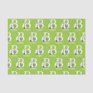 Dr. Seuss's ABC: Letter B - White   Add Your Name Tissue Paper