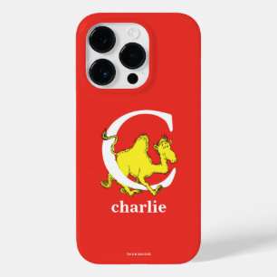 Dr. Seuss's ABC: Letter C - White   Add Your Name Case-Mate iPhone 14 Pro Case