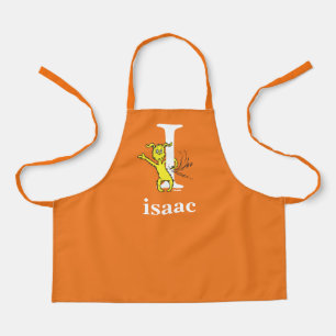 Dr. Seuss's ABC: Letter I - White   Add Your Name Apron