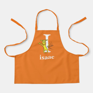 Dr. Seuss's ABC: Letter I - White   Add Your Name Apron