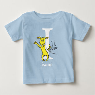 Dr. Seuss's ABC: Letter I - White Add Your Name Baby T-Shirt