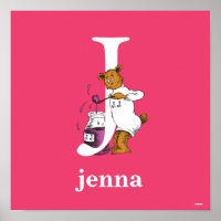 Dr. Seuss's ABC: Letter J - White | Add Your Name