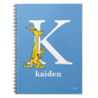 Dr. Seuss's ABC: Letter K - White | Add Your Name