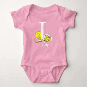 Dr. Seuss's ABC: Letter L - White   Add Your Name Baby Bodysuit