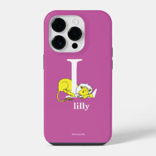 Dr. Seuss's ABC: Letter L - White Add Your Name iPhone 14 Pro Case