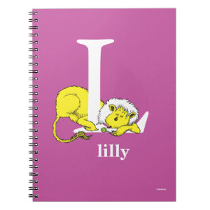 Dr. Seuss's ABC: Letter L - White   Add Your Name Notebook