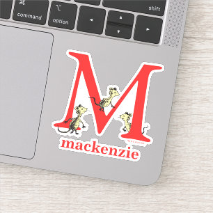 Dr. Seuss's ABC: Letter M - White   Add Your Name