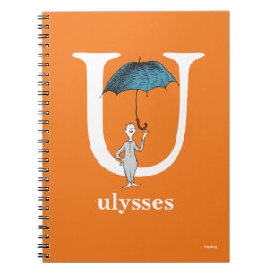 Dr. Seuss's ABC: Letter U - White   Add Your Name Notebook