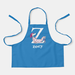 Dr. Seuss's ABC: Letter Z - White   Add Your Name Apron