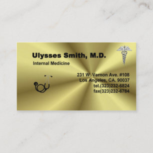 Dr. Smith's Business Card