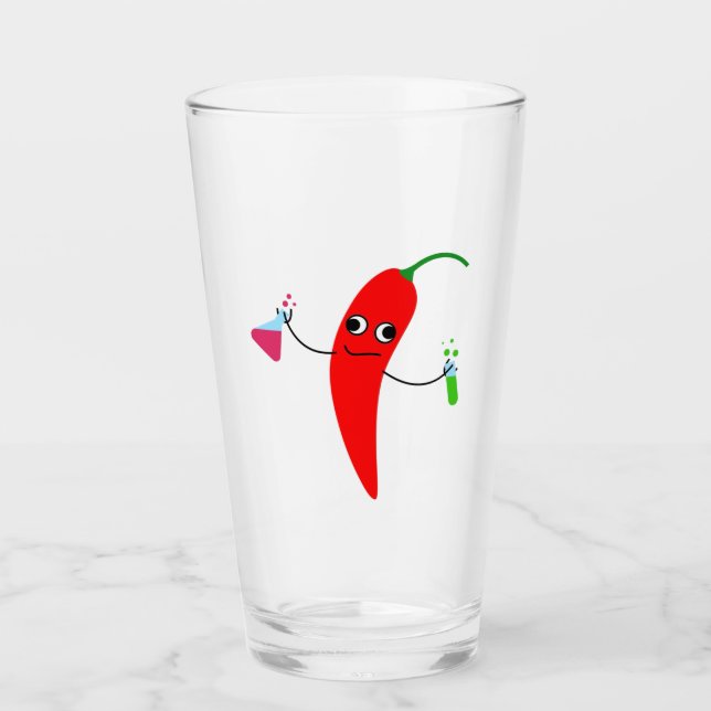 Dr Spicy - Beer glass (Front)