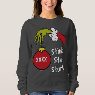 Dr. Suess Grinch Stink Stank Stunk Sweatshirt