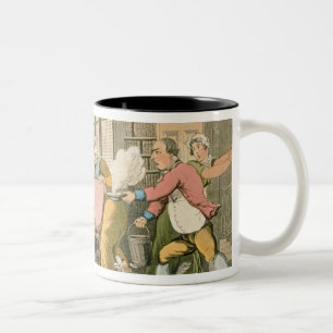 Dr Syntax in Danger, from 'The Tour of Dr Syntax i Two-Tone Coffee Mug