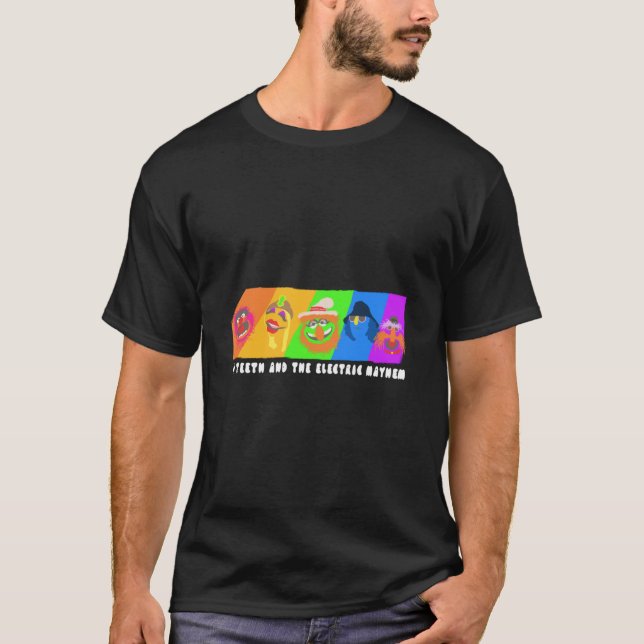 Dr Teeth and the Electric Mayhem Rainbow (The Mupp T-Shirt (Front)