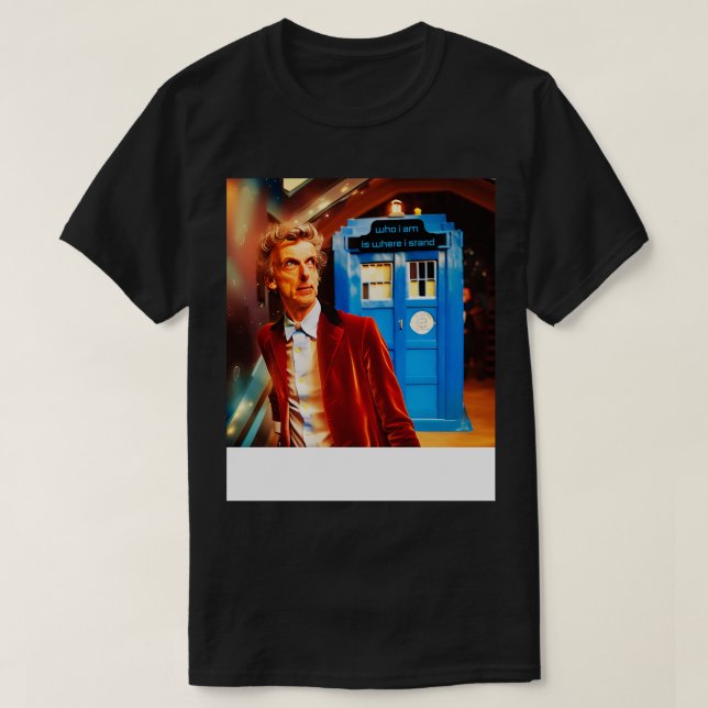 Dr Who 1 T-Shirt (Design Front)