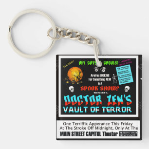 Dr. Zen's Vault Of Horror Key Ring