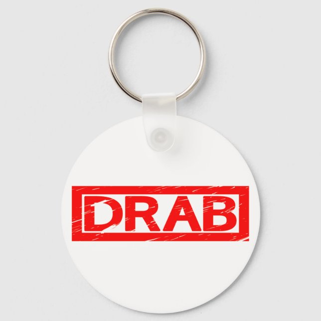 Drab Stamp Key Ring (Front)