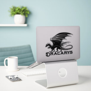 Dracarys Black Dragon Silhouette Sticker