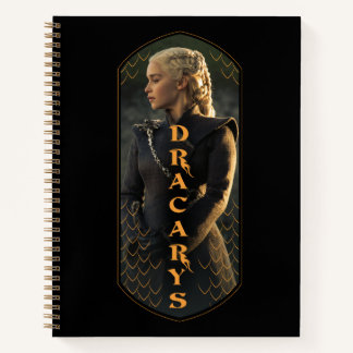 "Dracarys" Daenerys Targaryen Graphic Notebook